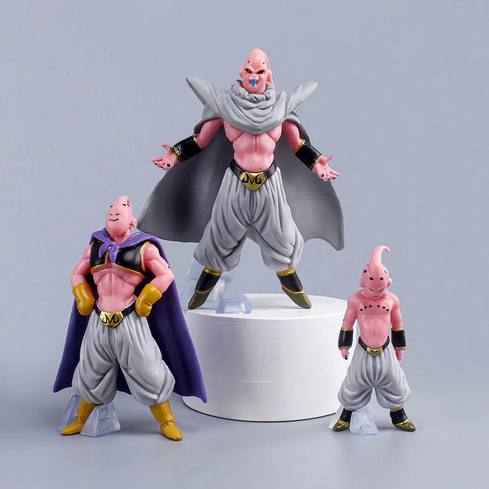Hot 8Pcs/Set Dragon Ball Z Anime Figure Majin Buu Fat Buu PVC Action Figures Collection Model Toys for Children Adult Gifts
