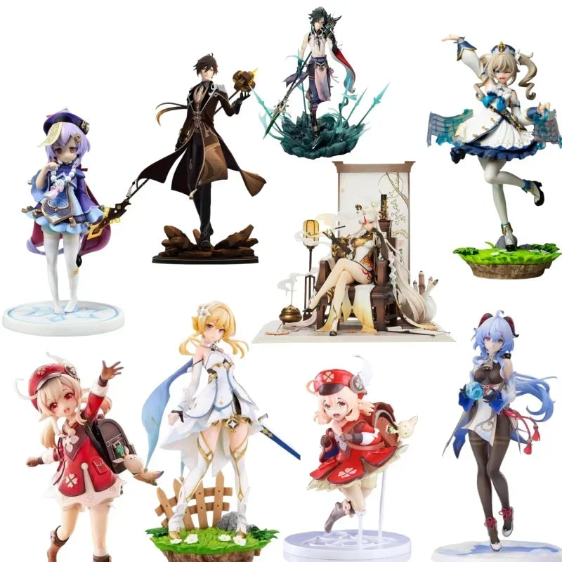 Genshin Impact Anime Game Action Figure Blind Box Paimon Aether Luck Box Handmade Large Figure Anime Game Fans Gift 10-30Cm