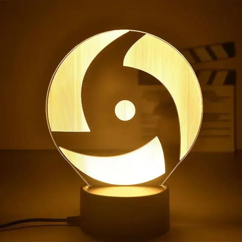 Naruto Anime Action Figures Night Light Manga Boruto Itachi Akatsuki Bedroom Lamp Children Uzumaki Namikaze Minato Gift Toys
