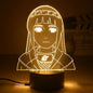 Naruto Anime Action Figures Night Light Manga Boruto Itachi Akatsuki Bedroom Lamp Children Uzumaki Namikaze Minato Gift Toys