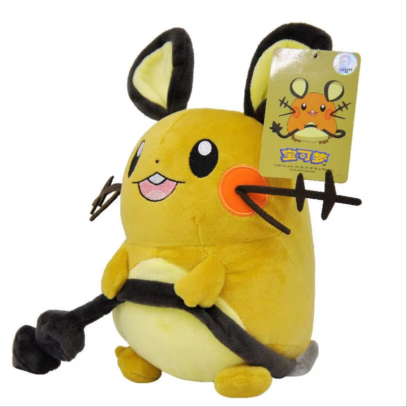 Pokémon Plush Doll Pikachued Bulbasaur Jigglypuff Lapras Eevee Anime Pokemoned Stuffed Toy Peluche Plush Doll Gift for Kid