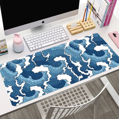Hot Selling Japanese Sakura Customised Large Size Super Non-Slip Rubber Mouse Pad