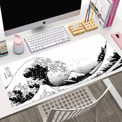 Hot Selling Japanese Sakura Customised Large Size Super Non-Slip Rubber Mouse Pad