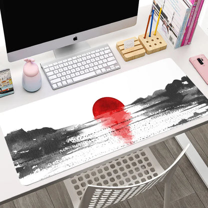 Hot Selling Japanese Sakura Customised Large Size Super Non-Slip Rubber Mouse Pad