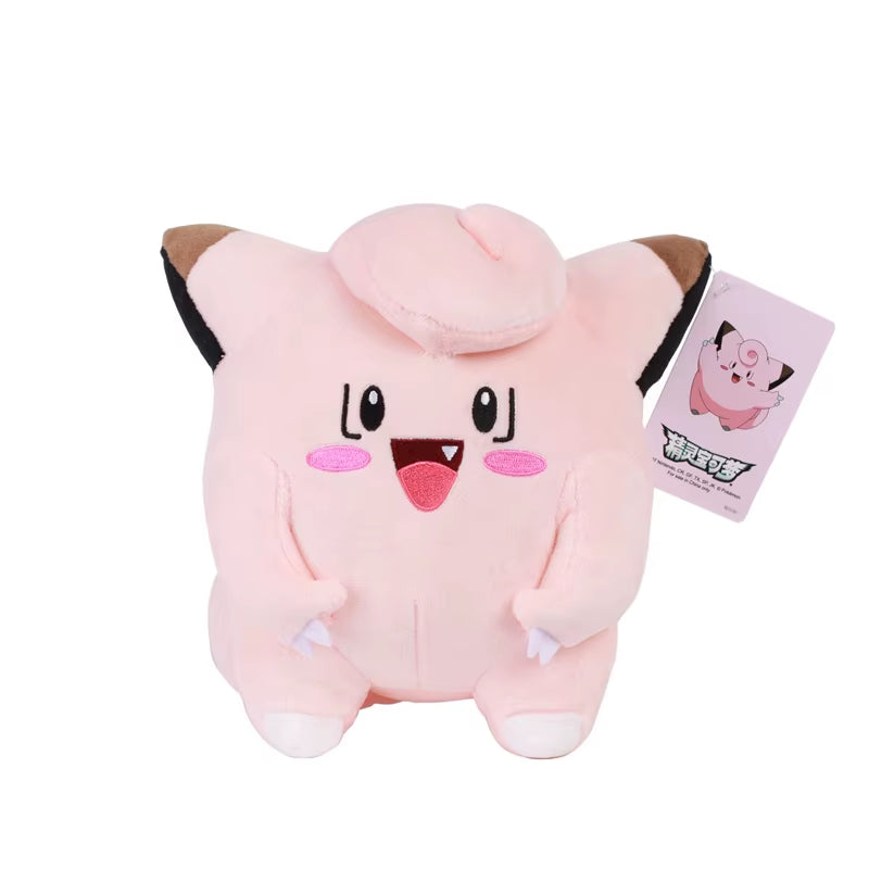 Pokémon Plush Doll Pikachued Bulbasaur Jigglypuff Lapras Eevee Anime Pokemoned Stuffed Toy Peluche Plush Doll Gift for Kid