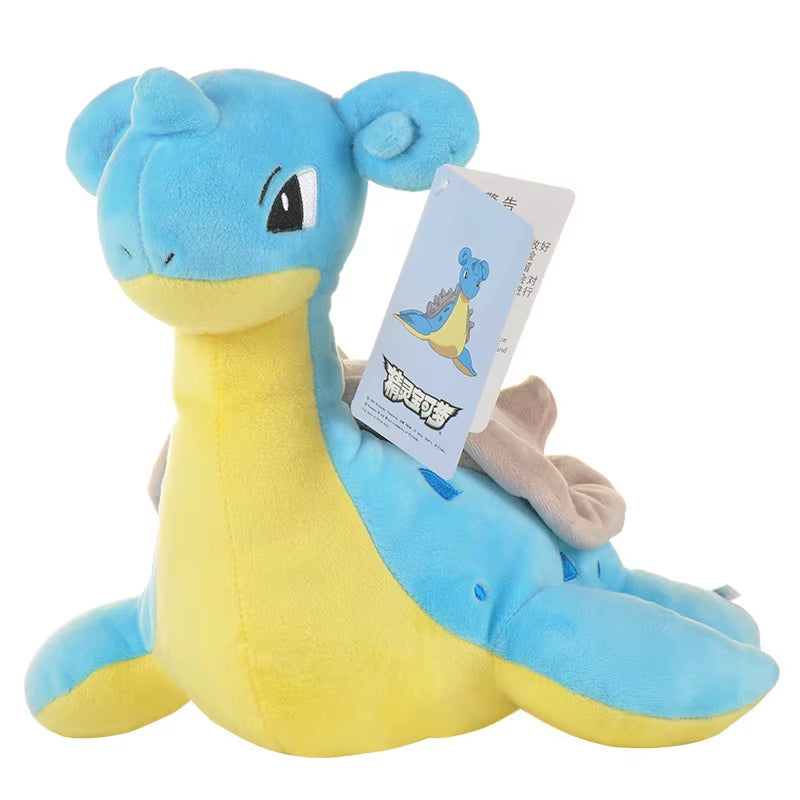 Pokémon Plush Doll Pikachued Bulbasaur Jigglypuff Lapras Eevee Anime Pokemoned Stuffed Toy Peluche Plush Doll Gift for Kid