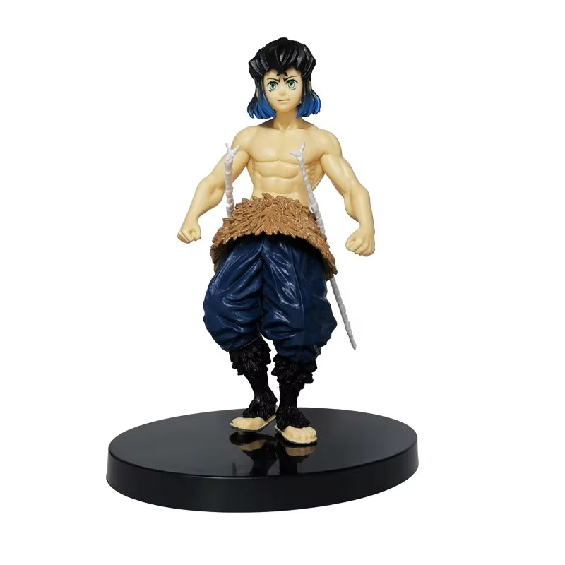 Anime Figure Demon Slayer Figures Kimetsu No Yaiba Doll Tanjiro Nezuko Zenitsu Figurine Inosuke Warrior Action Figure Model Toys