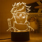 Naruto Anime Action Figures Night Light Manga Boruto Itachi Akatsuki Bedroom Lamp Children Uzumaki Namikaze Minato Gift Toys